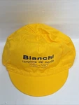 Bianchi Campions Del Mondo 1986-1987 Cycling Hat Cap Yellow. Fixed Price $19.50.