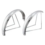 Wald Steel Fender Set 962-24 24" Balloon Chrome. Fixed Price $65.36.