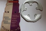 Nos Girvin RR120 Hyperc/microdrive Rock Chainring Protector - Silver. Fixed Price $30.00.