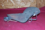 Antique Brooks B72 Made In England English Bicycle Leather Bike Seat Saddle Old. Fixed Price $69.95.