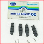 Nos Shimano 600 Ax BR-6300 Caliper Brake Shoe Pads Vintage Old 8159803. Fixed Price $99.00.