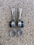 Vintage Shimano Shifter SL-1050 Down Tube Braze-on 6 Speed Levers Good Used. Fixed Price $28.99.