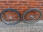 Mtb Wheels Set 26 In Wolber AT20 Shimano Deore FH-MT60 HB-MT60 7 Speed Tioga. Fixed Price $229.00.