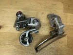 Shimano 600 Front & Rear Derailleur Mini Group RD-6207 FD-6207. Fixed Price $24.99.