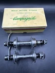 Campagnolo 1034 Record Low Flange Hubs Nos 36 Hole (curved Qr). Fixed Price $299.99.