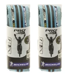 Michelin Pro Race Clincher Tires 700X23C Light Blue/black Road Pair New Nos. Fixed Price $79.99.