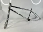 Vintage 1984 Hutch Pro Raider Bmx Racing Frame & Fork Set 20 Chrome Htf. Fixed Price $799.99.