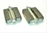Vintage Schwinn U10 Bicycle Black Amber Reflectors Block Pedals 1/2 X 20 Tpi. Fixed Price $44.00.