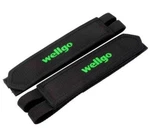 Wellgo Fixie, M.t.b, Road, Touring Bicycle Bike Pedal Double Straps - Black Pair. Fixed Price $19.99.