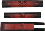 Racing Bikes Life Black / Red Bmx 3 Piece Pad Set - New. Fixed Price $23.99.