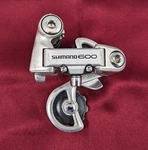 Shimano 600 Rear Derailleur RD-6207 Short Cage Silver Speed Eroica. Fixed Price $52.67.