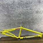 Vintage Powerlite Bmx Frame Yellow Neon 20IN Chromoly Day-glow Bike. Fixed Price $249.19.