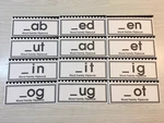 Learning Resource - Word Family Flip Books Set Of 12 Kit One. Fixed Price $25.73.