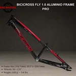Bmx Fly 1.0 Frame Black/red + Fork & Headset Aluminum Lightweight Racing. Fixed Price $500.00.