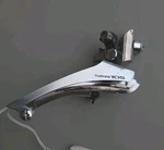 Shimano Double Frt Der Braze On Silver FD-1050 Pre-owned. Fixed Price $14.00.