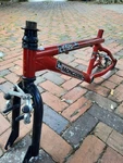 05 Mongoose Ko Team Issue Bmx Square Back Frame Mid School 20.5TT. Fixed Price $125.00.