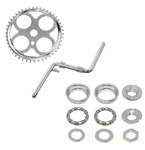 Hole Schwinn Style Bicycle 46T Sprocket, 1/2 Crank, & Bottom Bracket Set.. Fixed Price $29.98.