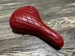 Troxel Schwinn Scrambler Diamond Seat Saddle Red Og Old School Bmx Vintage 70. Fixed Price $150.00.