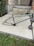 1985 Mongoose Bmx Frame Old School Expert / Californian 80. Fixed Price $125.00.