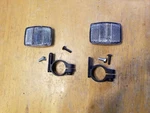 Oem Front Bicycle Reflector X2 - 22.2 7/8" Mongoose Pacific Schwinn. Fixed Price $8.50.