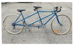 Schwinn Twinn Sport Road Tandem Bicycle 27" Blue Usa Made Concave Alum Rims. Fixed Price $777.77.
