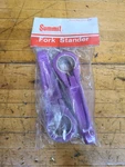 Summit Old School Vintage Bmx Seat Clamp Standers/ Fork Steppers Purple Odyssey. Fixed Price $69.99.