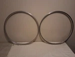 Vintage Weinmann 26 1.75 Rim Hoop Set 122 Alloy Belgium Old School Bmx Mtb. Fixed Price $99.95.
