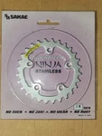 Nos Sakae Ninja Mtb Sr 371 28T 74MM Chainring Chainwheel Sprocket. Fixed Price $20.99.