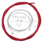 Acs Rotor Freestyle Bicycle Brake Cable Kit For Bmx/mtb - Laser Red. Fixed Price $22.99.