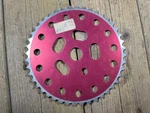 Old School Bmx Chainring Red Alloy 44T Crankset Nos Freestyle. Fixed Price $73.99.