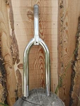 Bmx Diamondback Fork 1-1/8" 20" Wheel Mid Old School 4130 Cr-mo Chrome Lb 14OZ. Fixed Price $60.00.