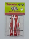 Speedway Handlebar Streamers Set Of 2 "red White" Bike Bicycle Brand New. Fixed Price $14.99.