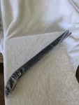 Vintage Raleigh Bicycle Chainguard Gld Pinstripe Hockey Stick Black Nos. Fixed Price $48.70.