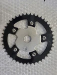 Gt Bmx Bike Chainring Silver Black 5-ARM Mount Single Item. Fixed Price $37.00.